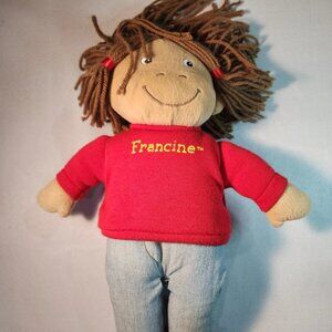Arthur's Francine Plush Stuffed Animal Marc Brown 1995 Eden